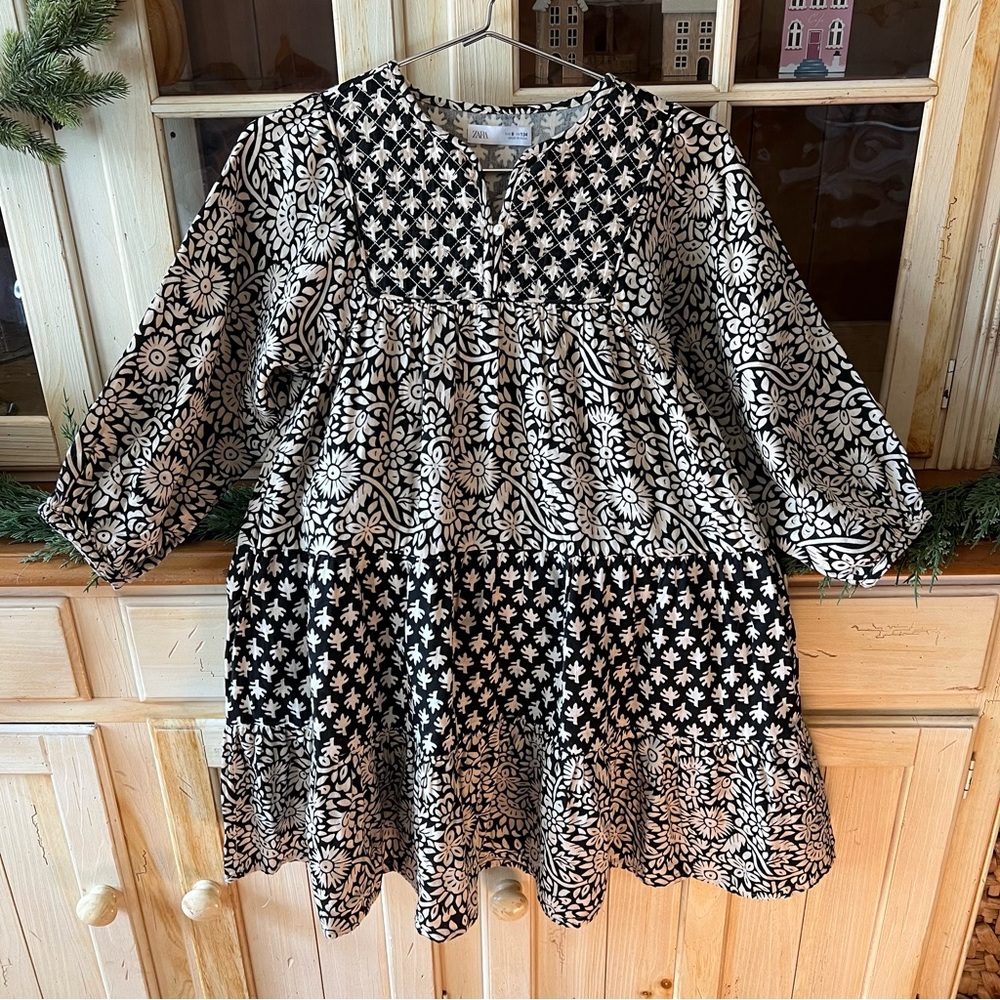 Zara Kids Bohemian Dress Size Small 10
